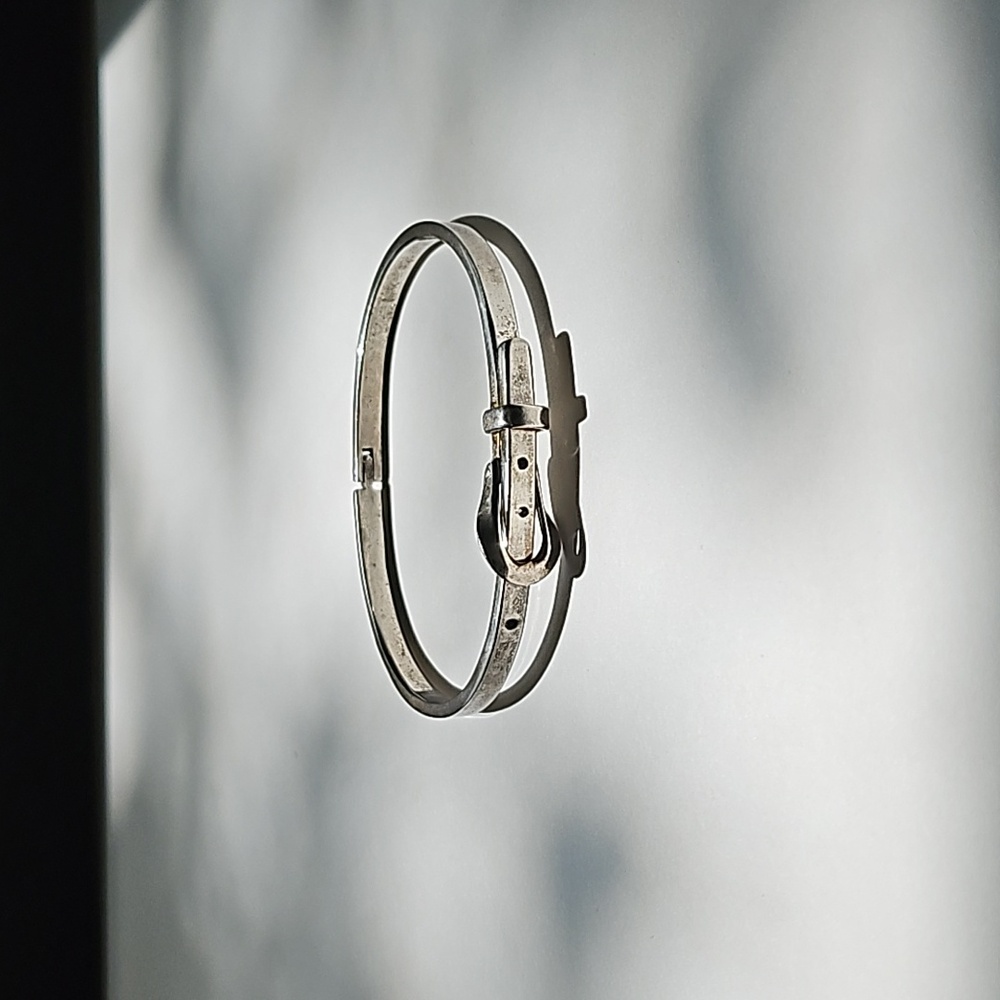 Sterling Buckle Bracelet